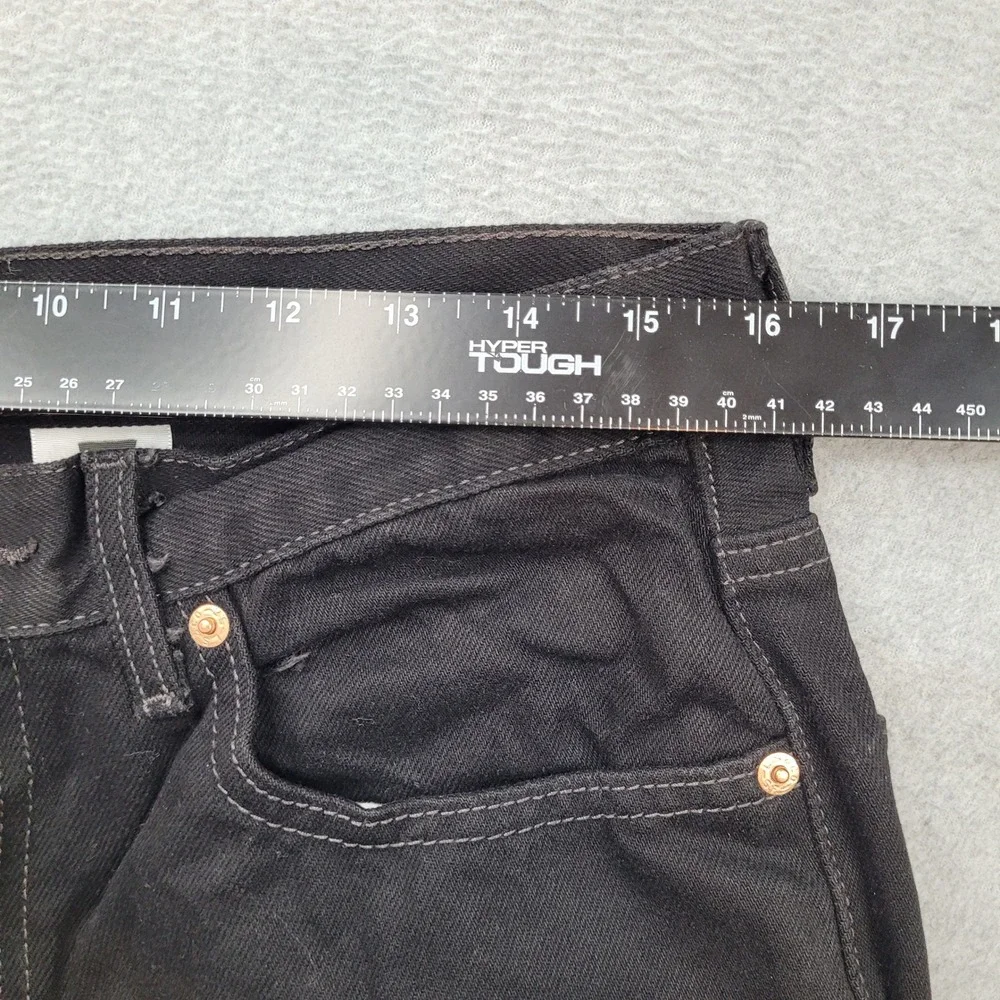 Levi's 550 Relaxed Fit Jeans Mens 34x32 Black Tapered Leg Denim Deadstock Y2K 06